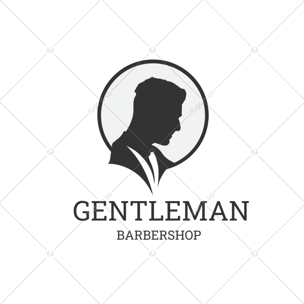 black barber shop logos