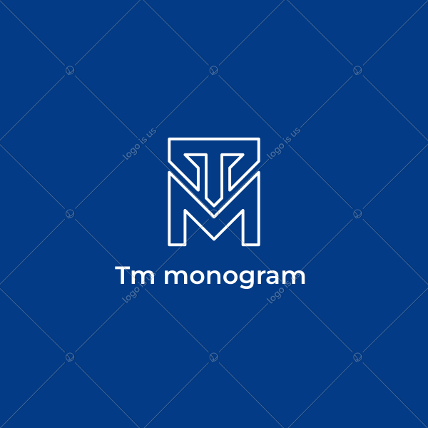 Letter M Monogram Logo